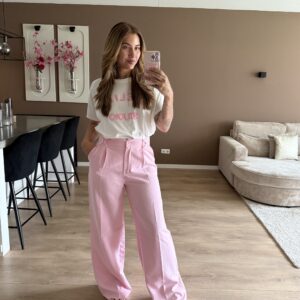 Emma Pink Pantalon